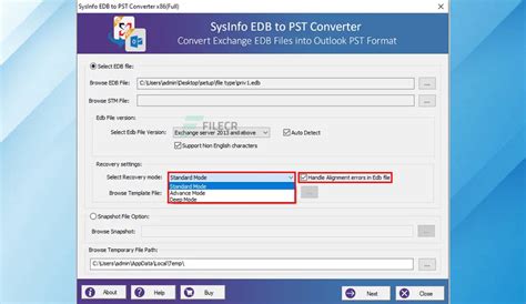 SysInfoTools EDB to PST